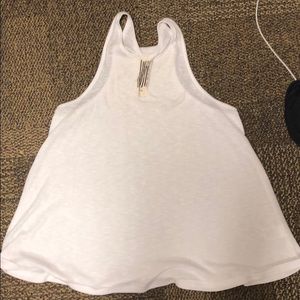 White free people tank